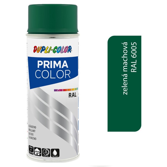 PRIMA COLOR RAL 6005 zelená machová 500ml - Kliknutím na obrázok zatvoriť